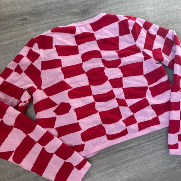 Playtime Sweater in Pink and Red - Picture 4 of 4